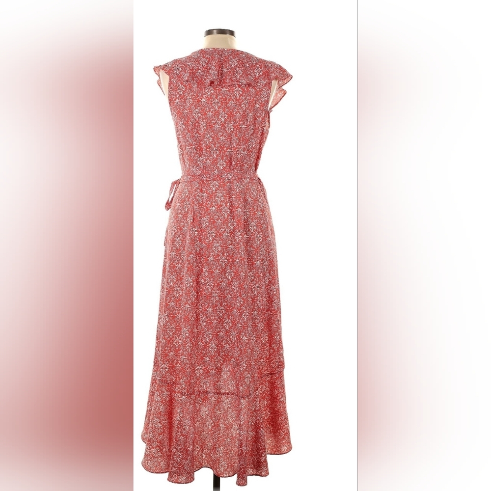 Max Studio Women's Patterned Ruffle Wrap Dress - image 3